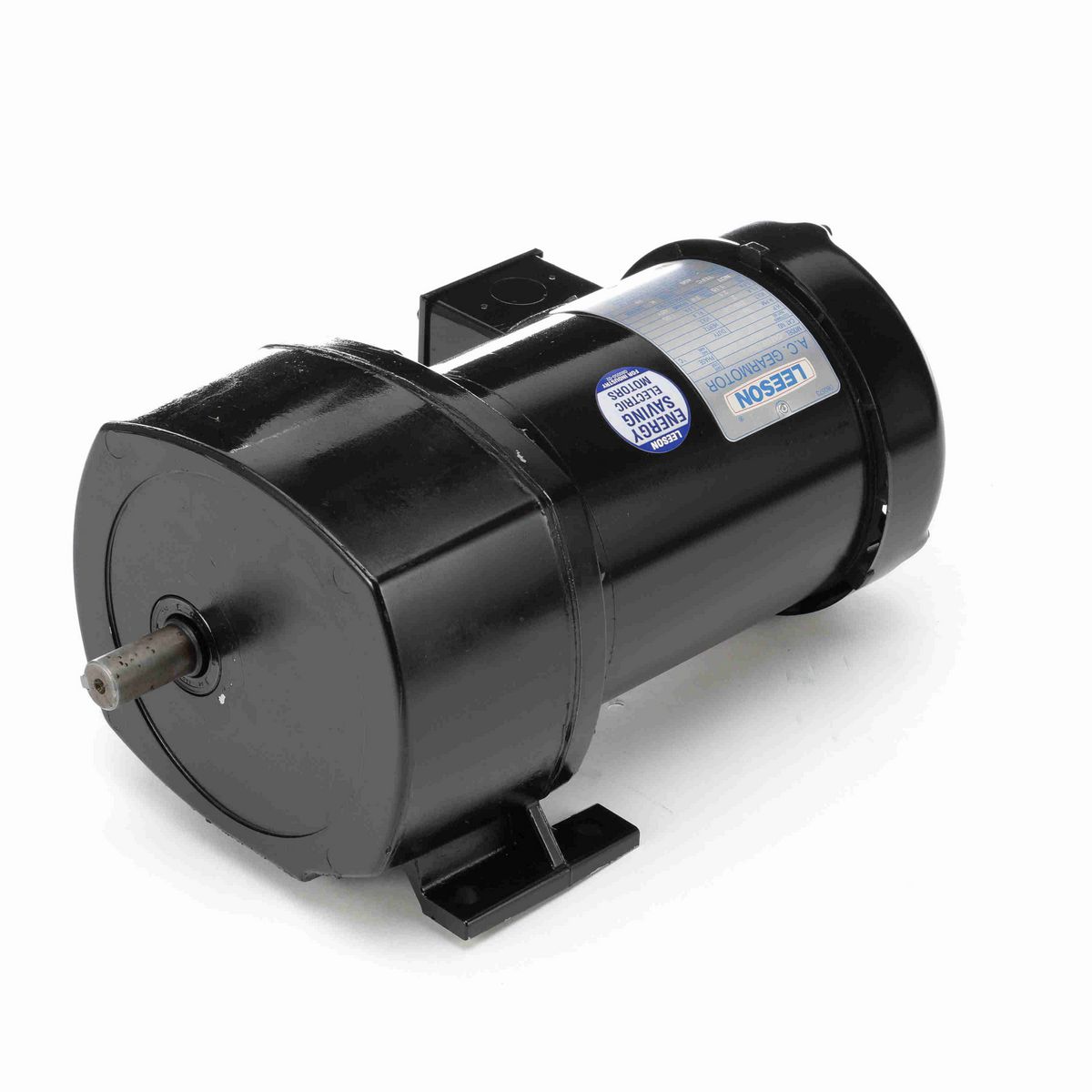 LEESON Parallel Shaft Gearmotor, 0.50 HP, 3 Ph, 60 Hz, 208-230/460 V, 59 RPM, 48Y Frame, TEFC - 107034.00