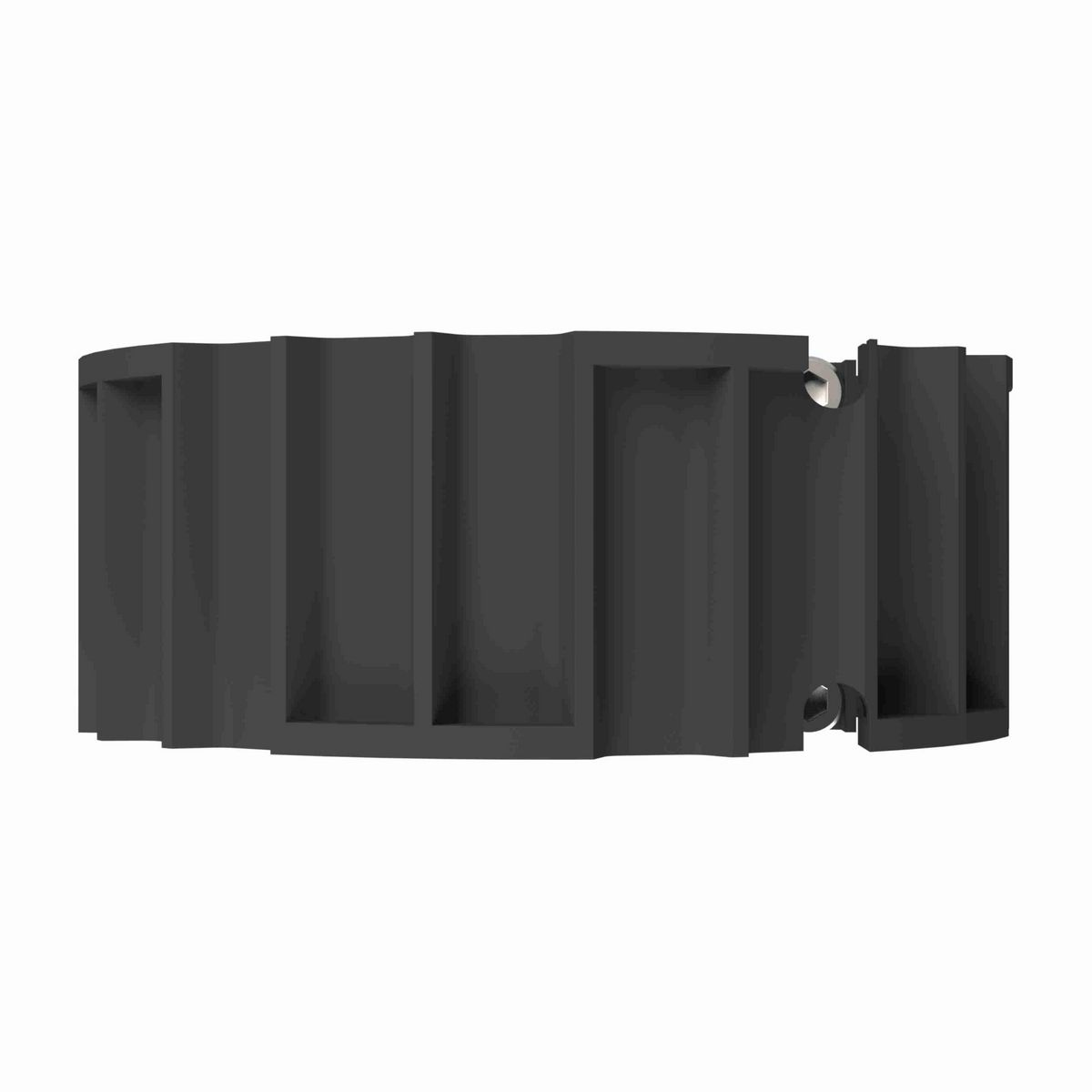 Rexnord 815 Series Split Molded Nylon Sprocket with 21 Teeth and 1-1/4in Round Idler Bore - 614-28-12