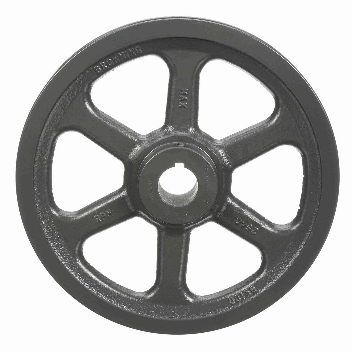 Browning 1 Groove Cast Iron FHP - Finished Bore Sheave - BK100X 1 3/16