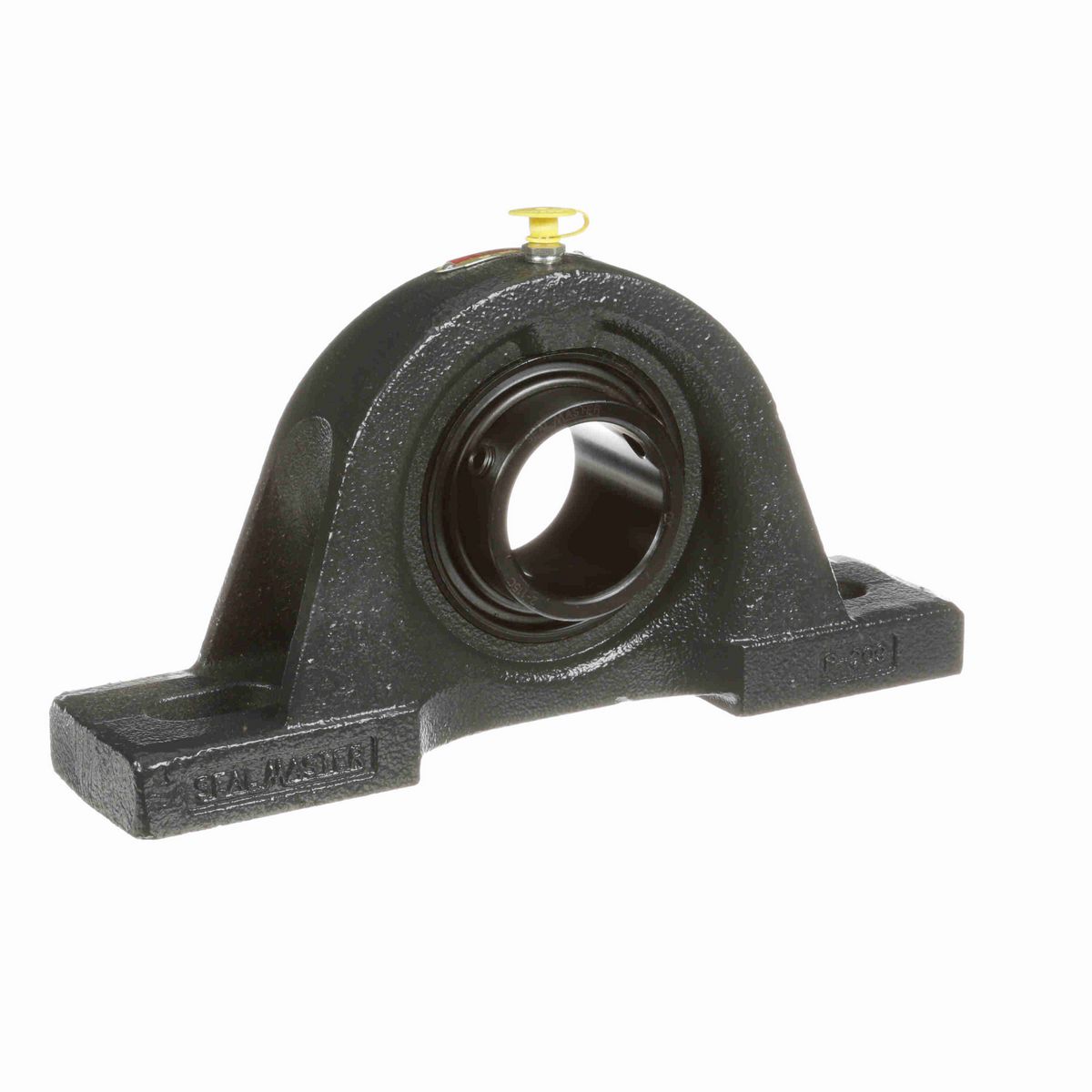 Sealmaster Mounted Cast Iron Two Bolt Pillow Block Ball Bearing - 52100 Bearing Steel, Black Oxided - Setscrew Lock - SP-31C