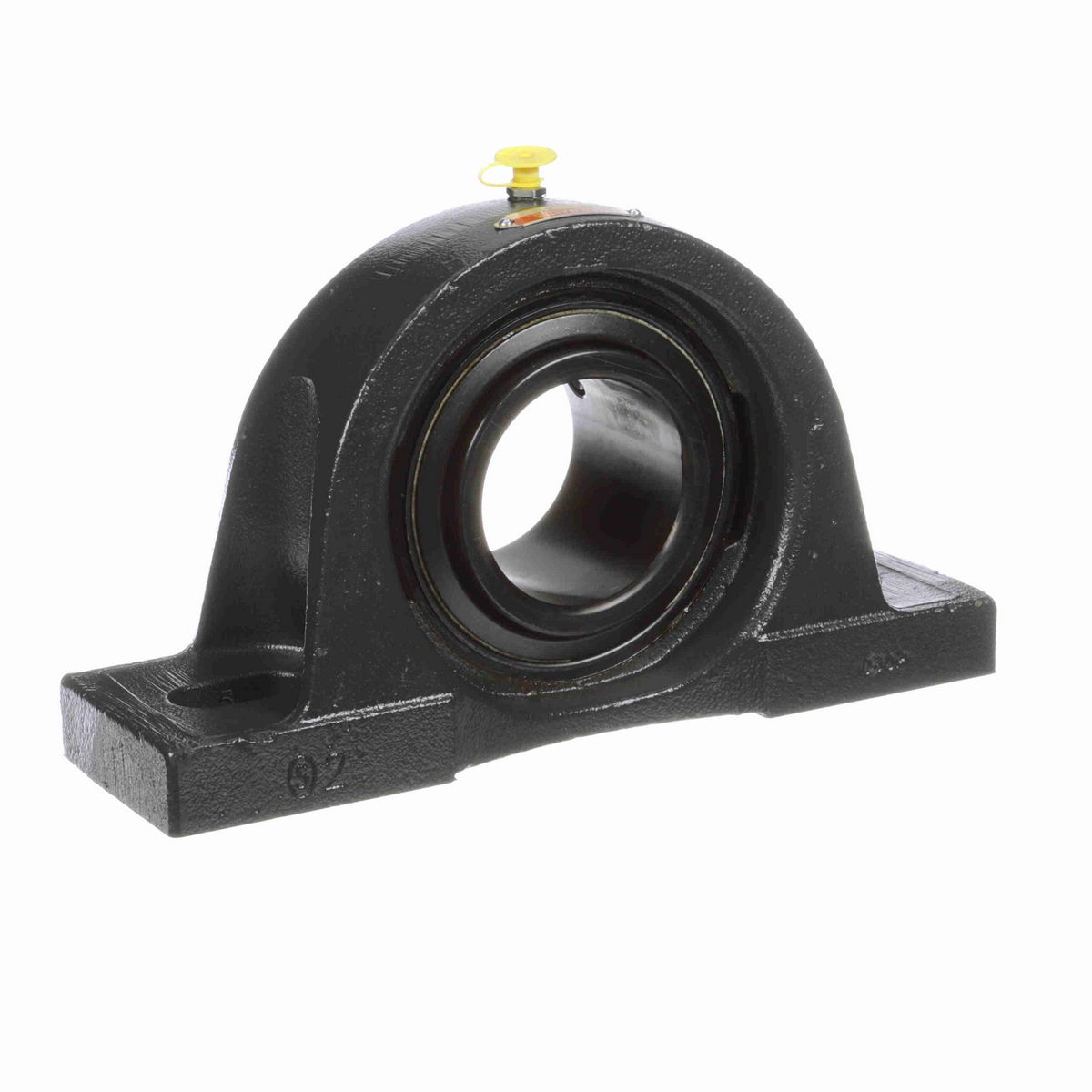 Sealmaster Mounted Cast Iron Two Bolt Low Base Pillow Block Ball Bearing - 52100 Bearing Steel, Black Oxided - Setscrew Lock - NPL-43