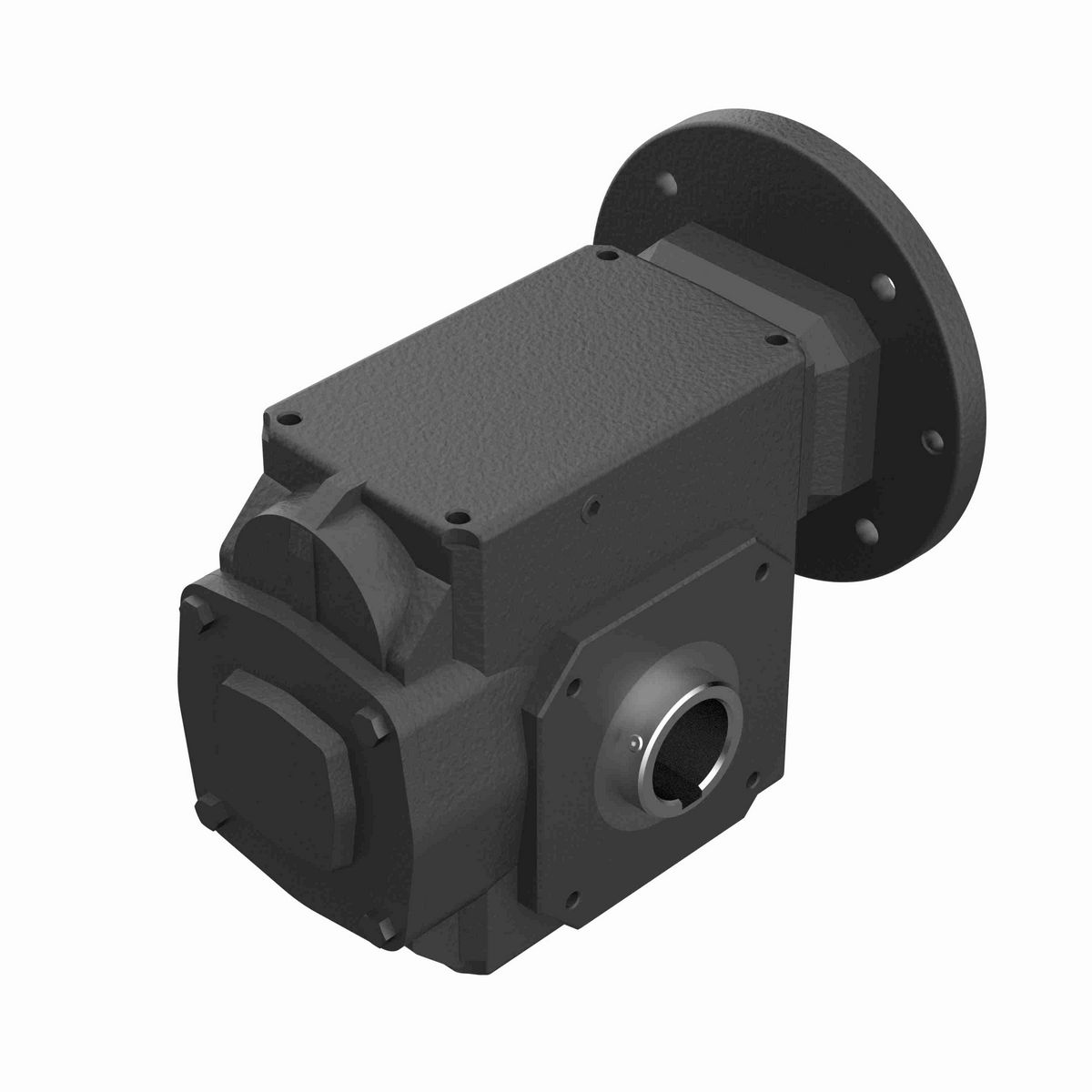 Hub City HERA Gear Reducer HERA Cast Iron Helical-Hypoid Reducer - HERA55ES 30.14 182TC 1.938