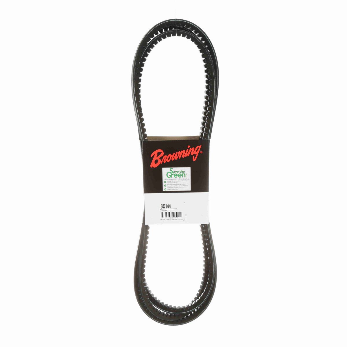 Browning EPDM Notched Belt 98% Efficient - BX144