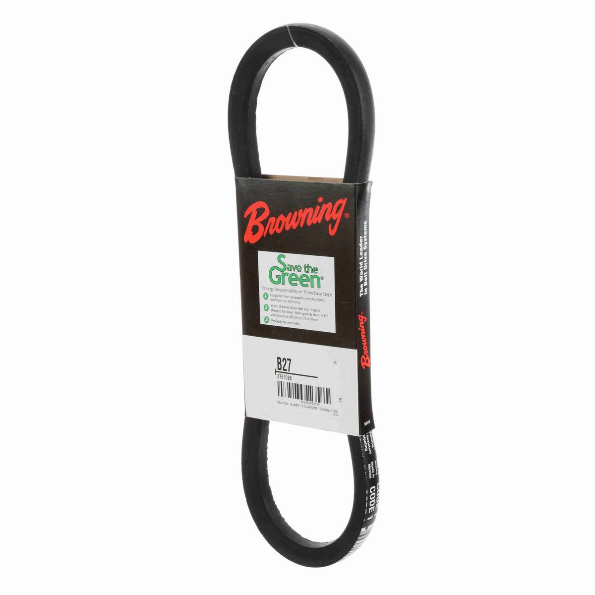 Browning Neoprene Wrapped Belt 95% Efficient - B27