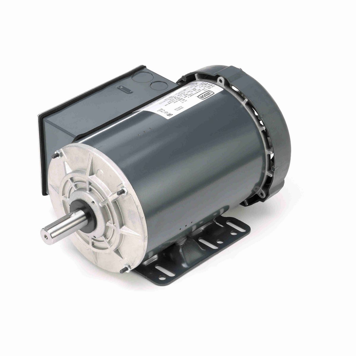 LEESON General Purpose Motor, 2 HP, 1 Ph, 60 Hz, 115/208-230 V, 3600 RPM, 145T Frame, TEFC - I221
