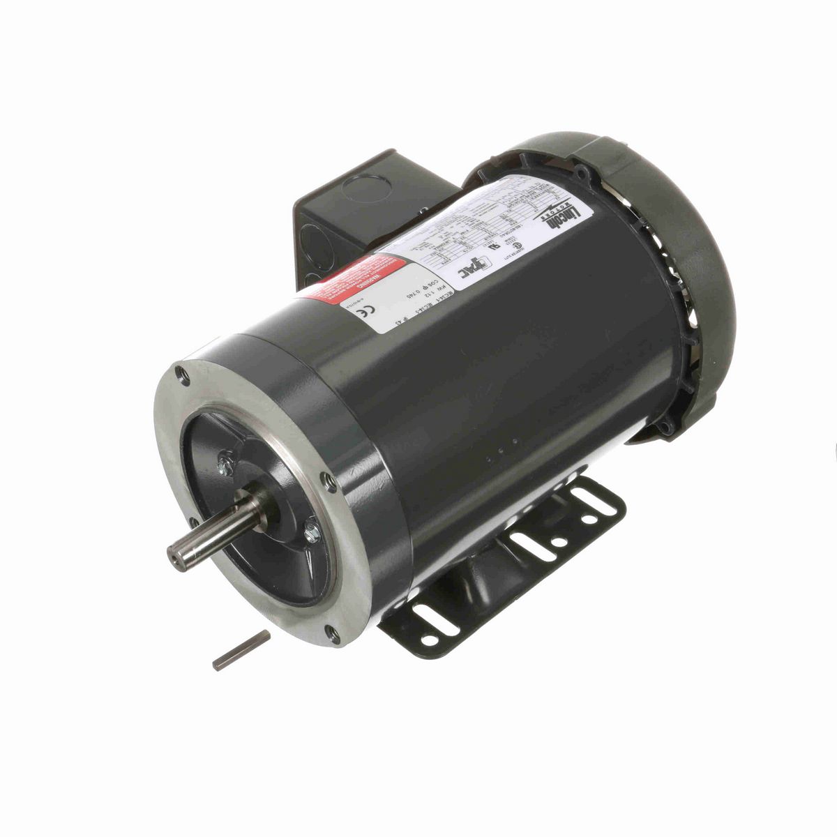 LEESON Speed Ratio Motor, 1.50 HP, 3 Ph, 60 Hz, 230/460 V, 1800 RPM, 56HC Frame, TEFC - LM22665