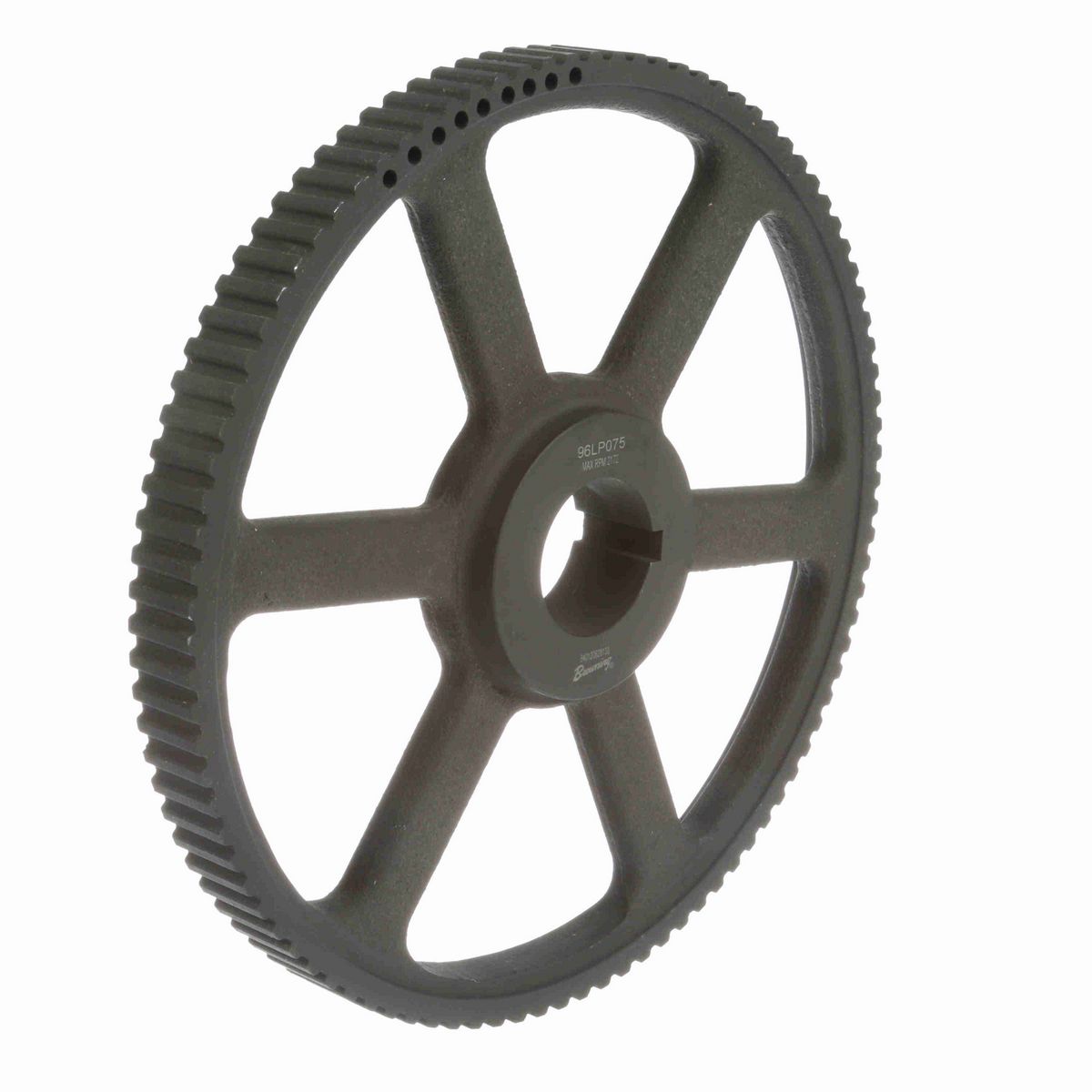 Browning Steel Bushed Bore Gearbelt Pulley - 96LP075