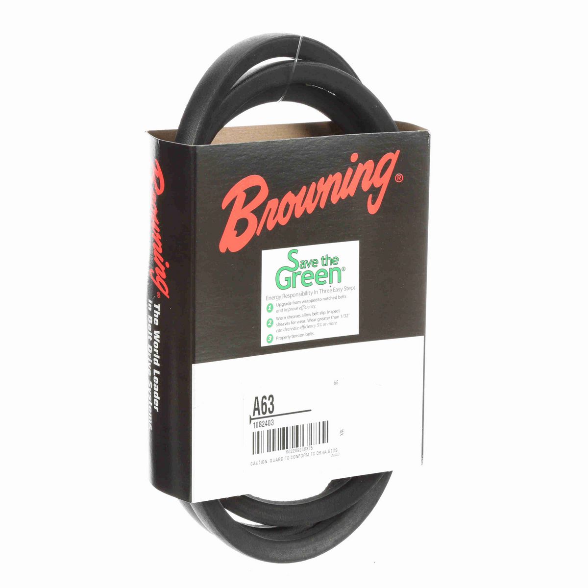 Browning Neoprene Wrapped Belt 95% Efficient - A63