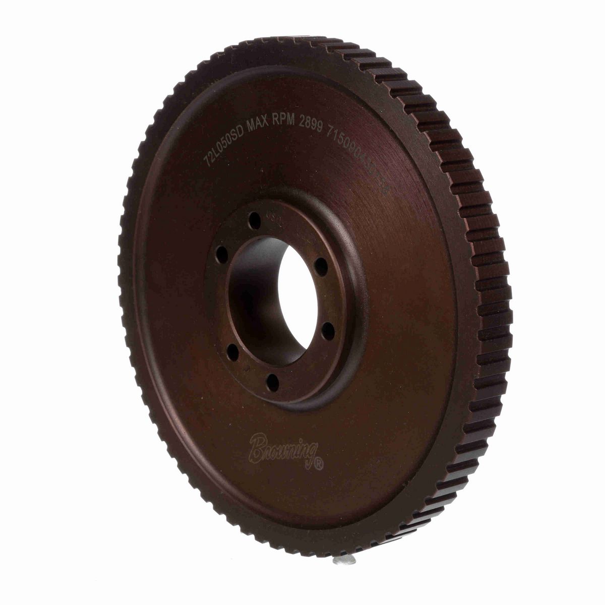 Browning Steel Bushed Bore Gearbelt Pulley - 72L050SD