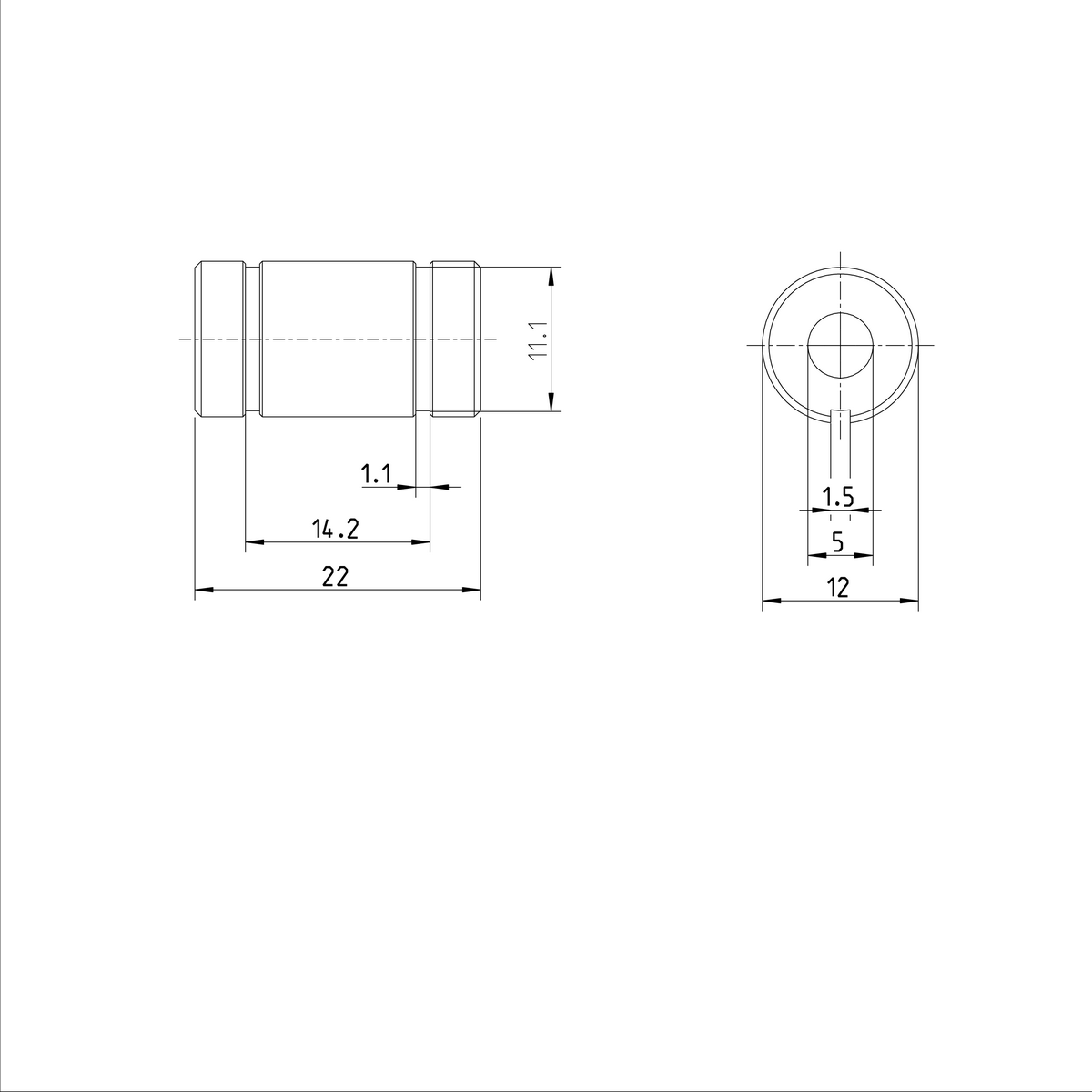 Стандартная линейная втулка Bosch Rexroth KBM-E-5 [R061030500]