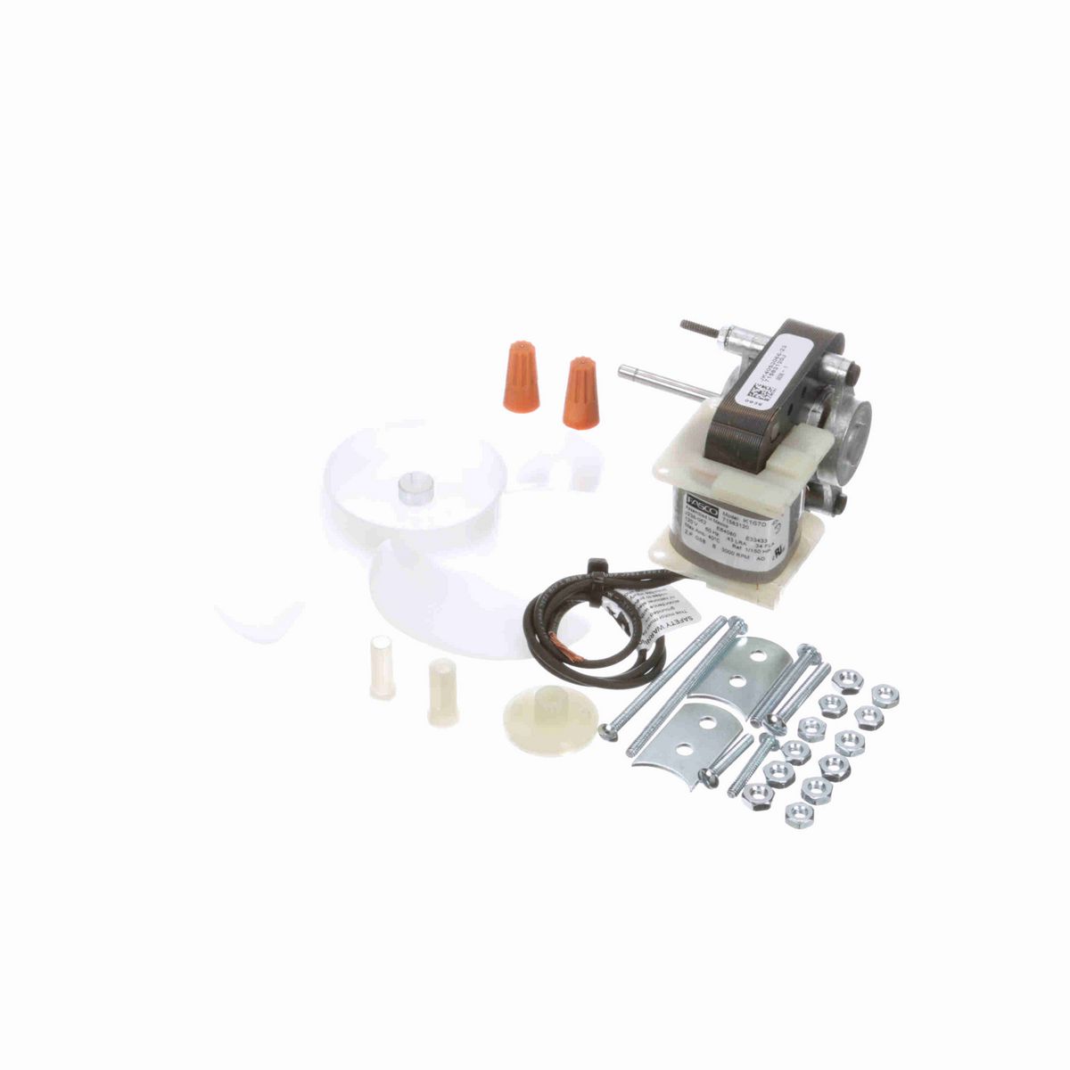 FASCO 1/150 HP C-Frame / Skeleton Motor, 3000 RPM, 120 Volts, OAO - K1670