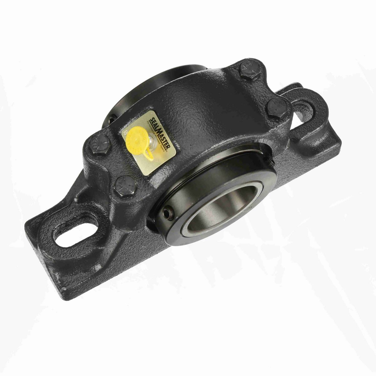 Sealmaster Mounted Cast Iron Two Bolt Pillow Block Tapered Roller - 52100 Bearing Steel - Double Collar Mount Lock - RPB 203-2