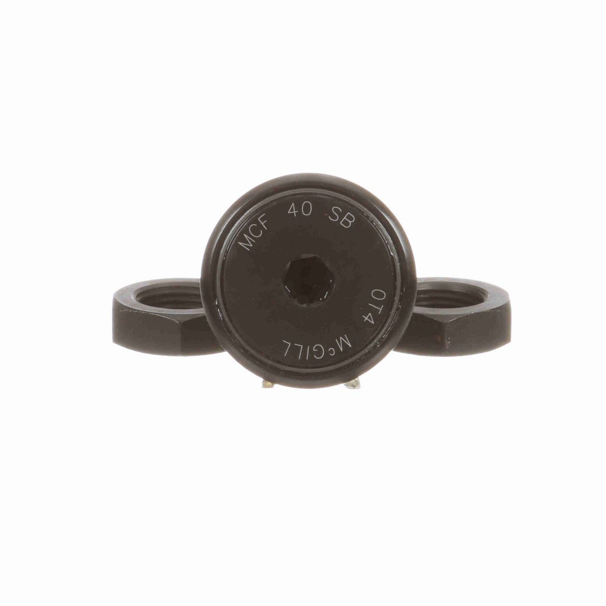 Опорный ролик с цапфой McGill CAMROL MCFE 40 SB, бочкообразный, с уплотнением, с шестигранным отверстием, метрический