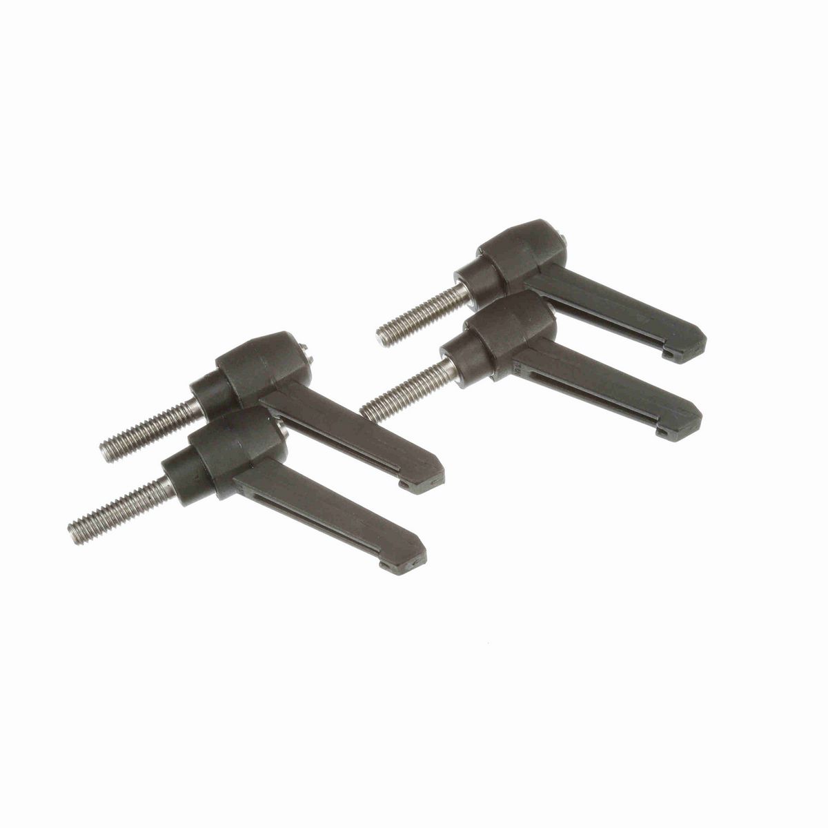 System Plast Ratchet Handle (Male); Thread: 5/16-18, Handle Length: 2.16-in Stud Length: 1.18-in, Color: Black - RH-20-BK-MS51618-30