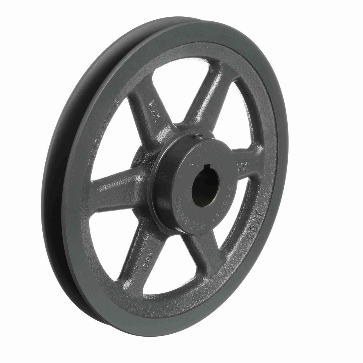 Browning 1 Groove Cast Iron FHP - Finished Bore Sheave - BK85X1