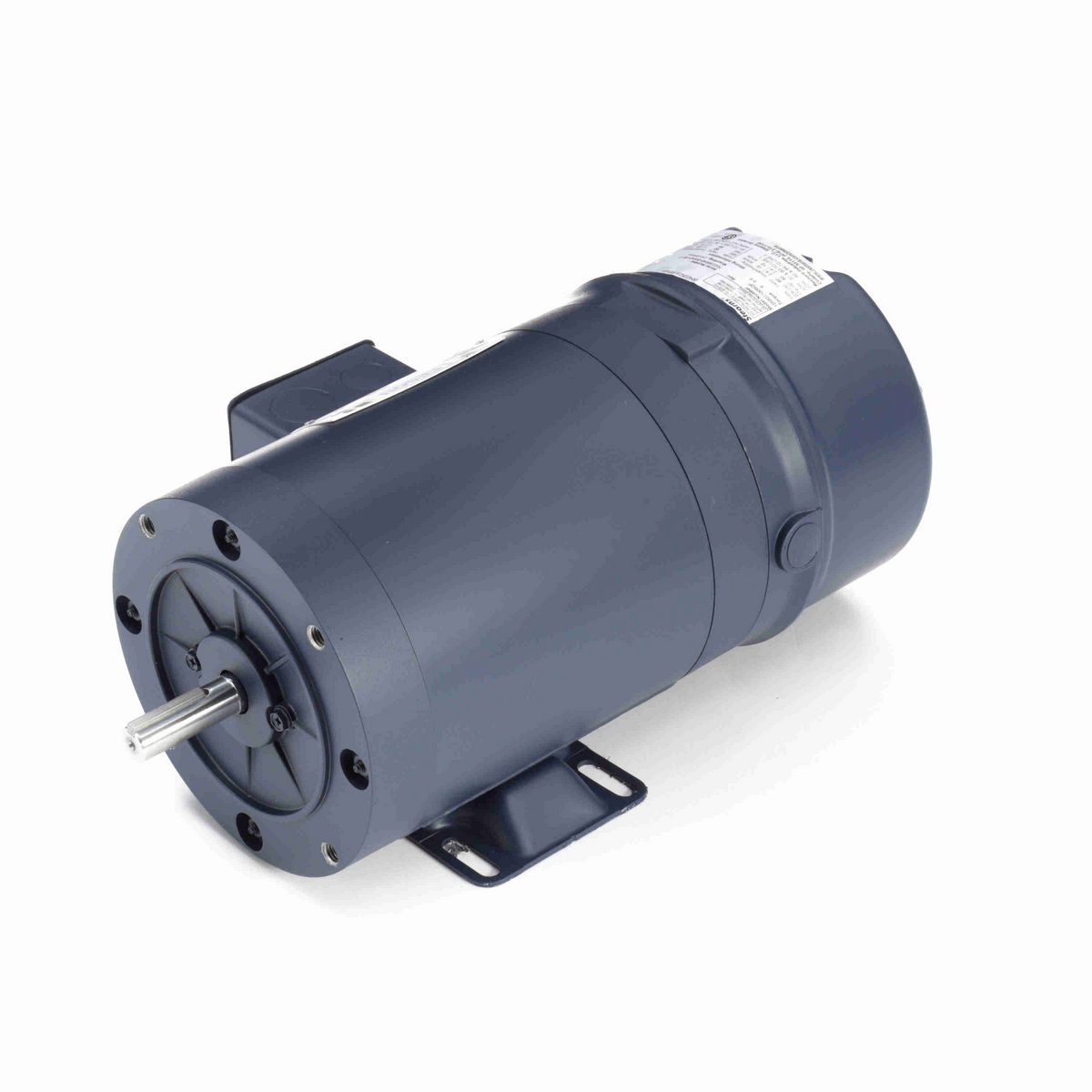 LEESON Brake Motor, 0.75 HP, 3 Ph, 60 Hz, 230/460 V, 1800 RPM, 56C Frame, TENV - 110671.00