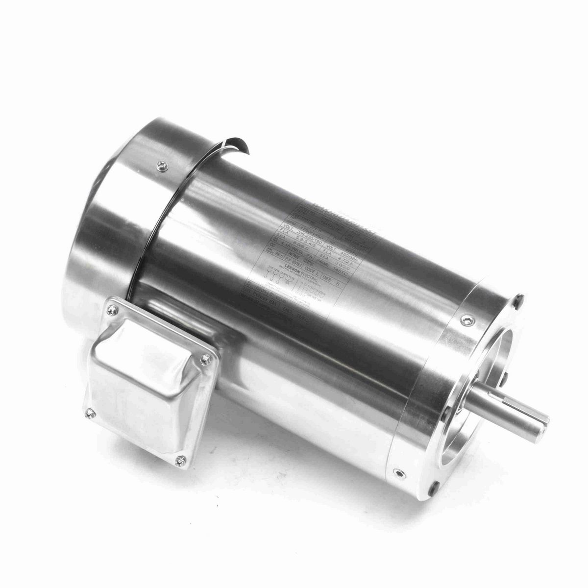 LEESON General Purpose Motor, 2 & 1.50 HP, 3 Ph, 60 & 50 Hz, 208-230/460 & 190/380 V, 1800 & 1500 RPM, 145TC Frame, TEFC - 191570.00