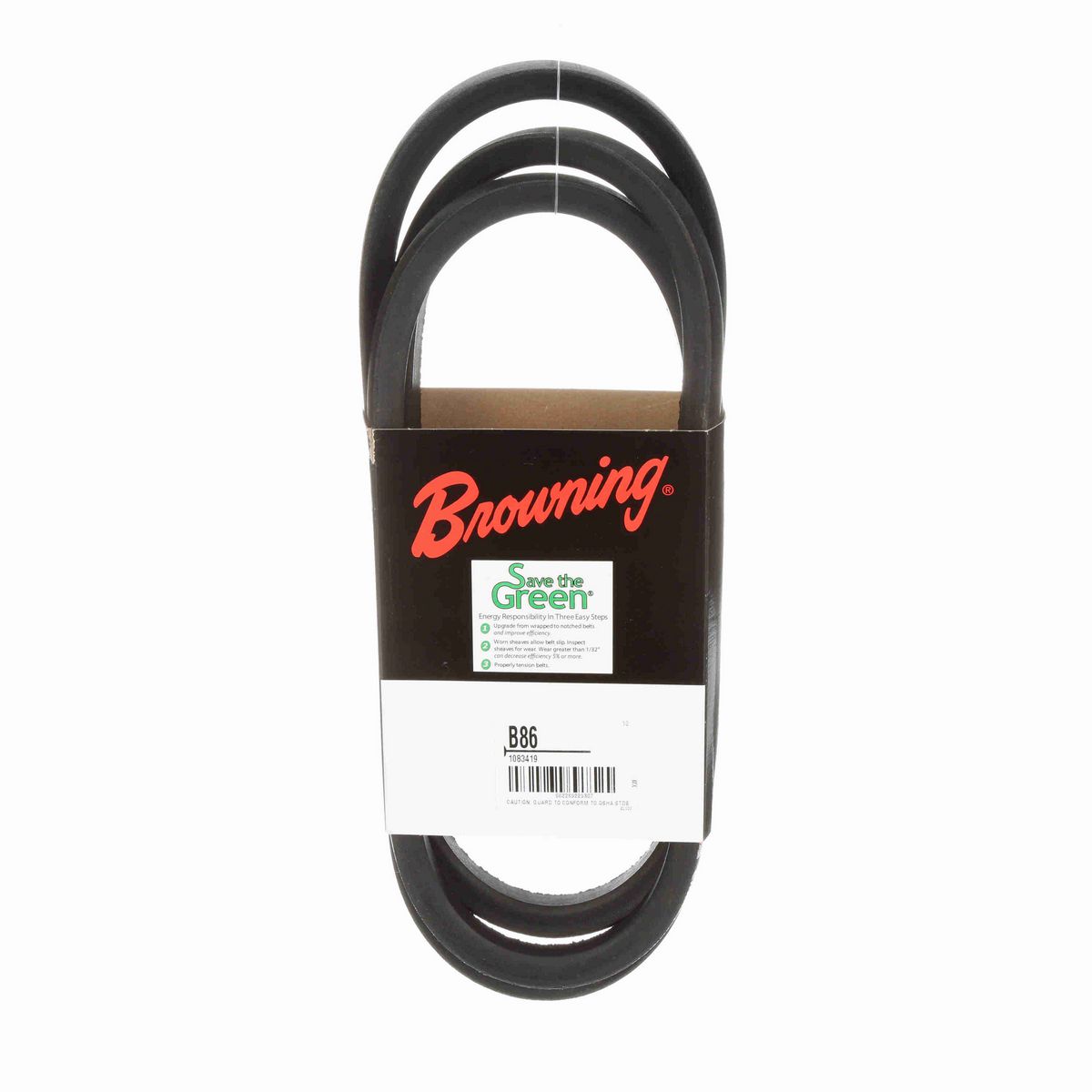Browning Neoprene Wrapped Belt 95% Efficient - B86