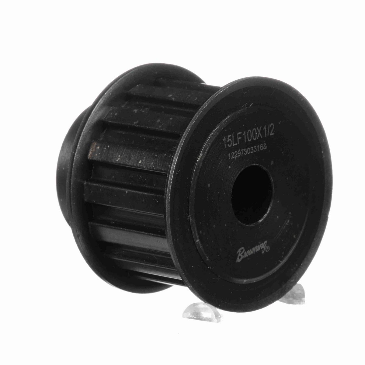 Browning Steel Finish Bore Gearbelt Pulley - 15LF100X1/2
