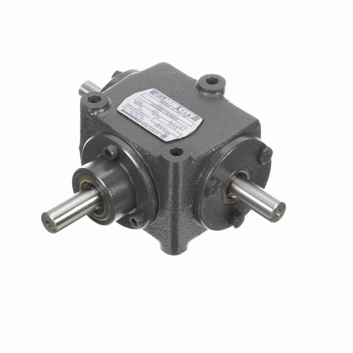 Hub City Bevel Gear Drives Cast Iron Bevel Reducer - M2 2/1 A,B ST