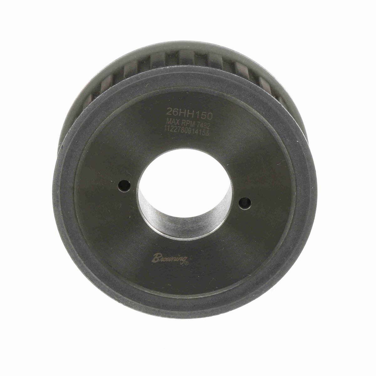 Browning Steel Bushed Bore Gearbelt Pulley - 26HH150