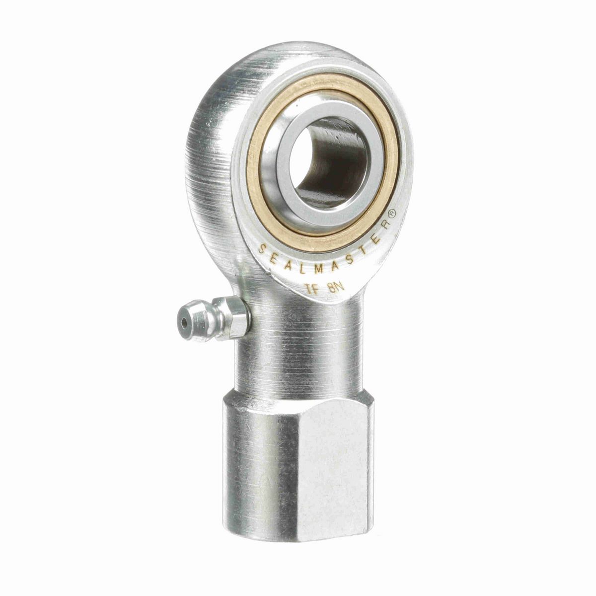 Sealmaster Female Rod End Bearing - Three-Piece Greasable Bronze Race - TF 8N