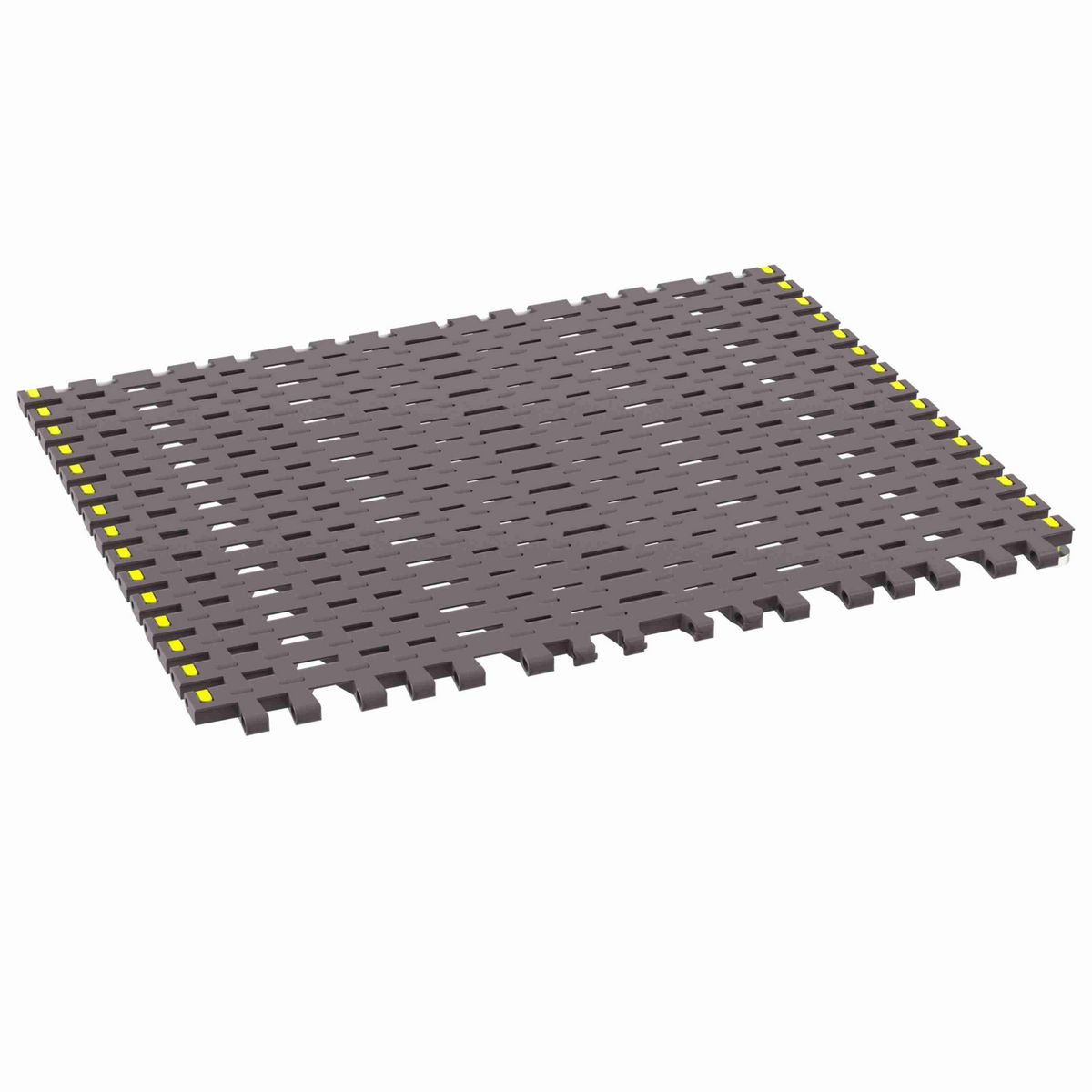 Rexnord 7956B Side-flexing Flush Grid, Material: Brown High Performance, Width: 24in, Pitch: 1.25in - 81450531