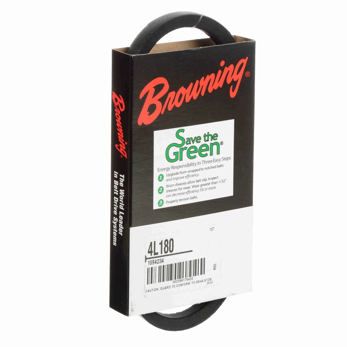 Browning Rubber FHP Belt - 4L180