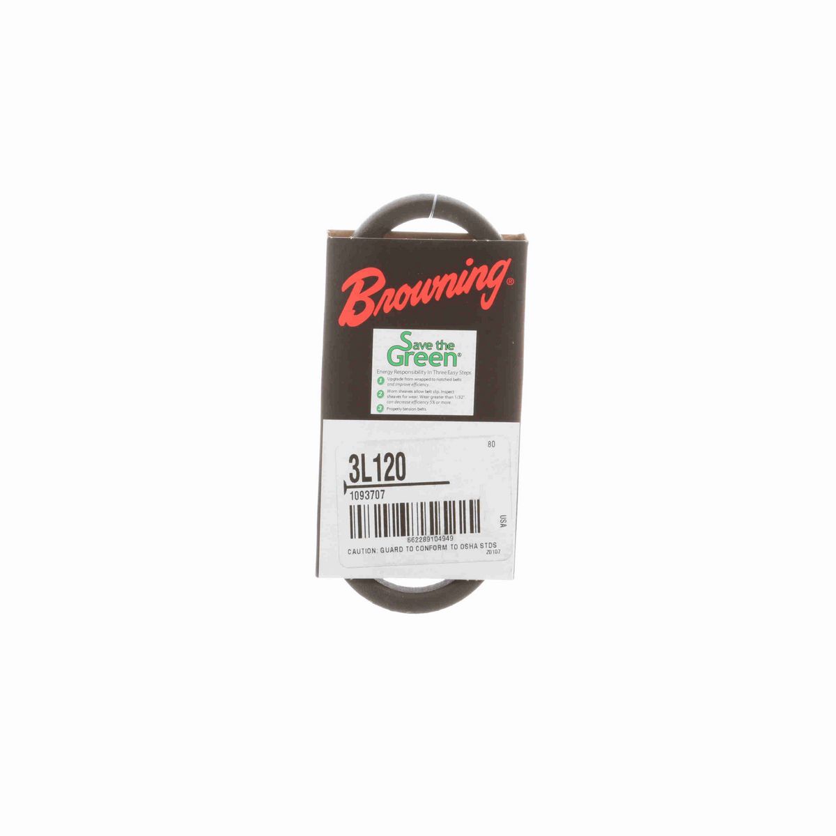 Browning Rubber FHP Belt - 3L120