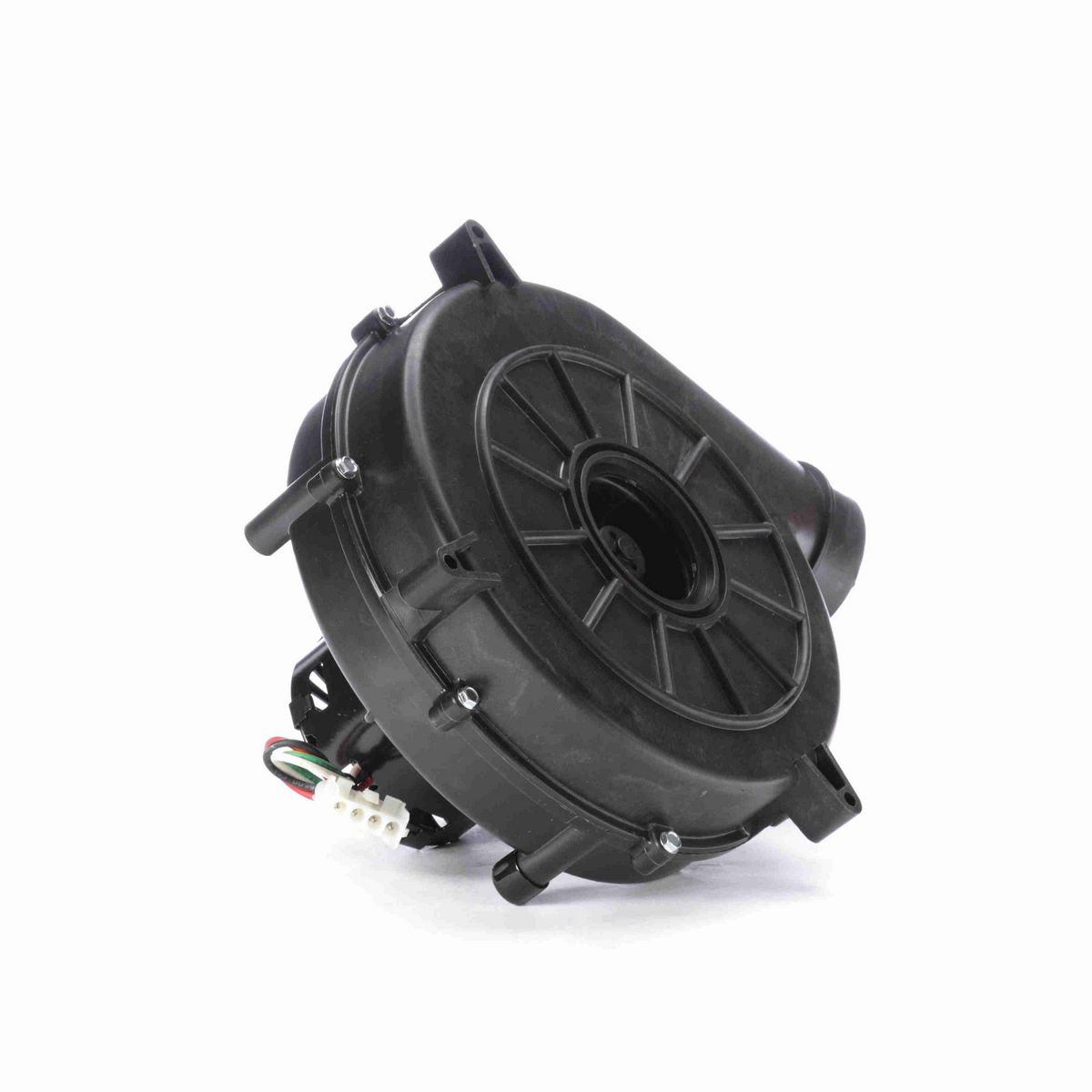 FASCO Round Outlet Three Phase OEM Replacement Draft Inducer Blower, 33-110 Volts, Flange: No - A197
