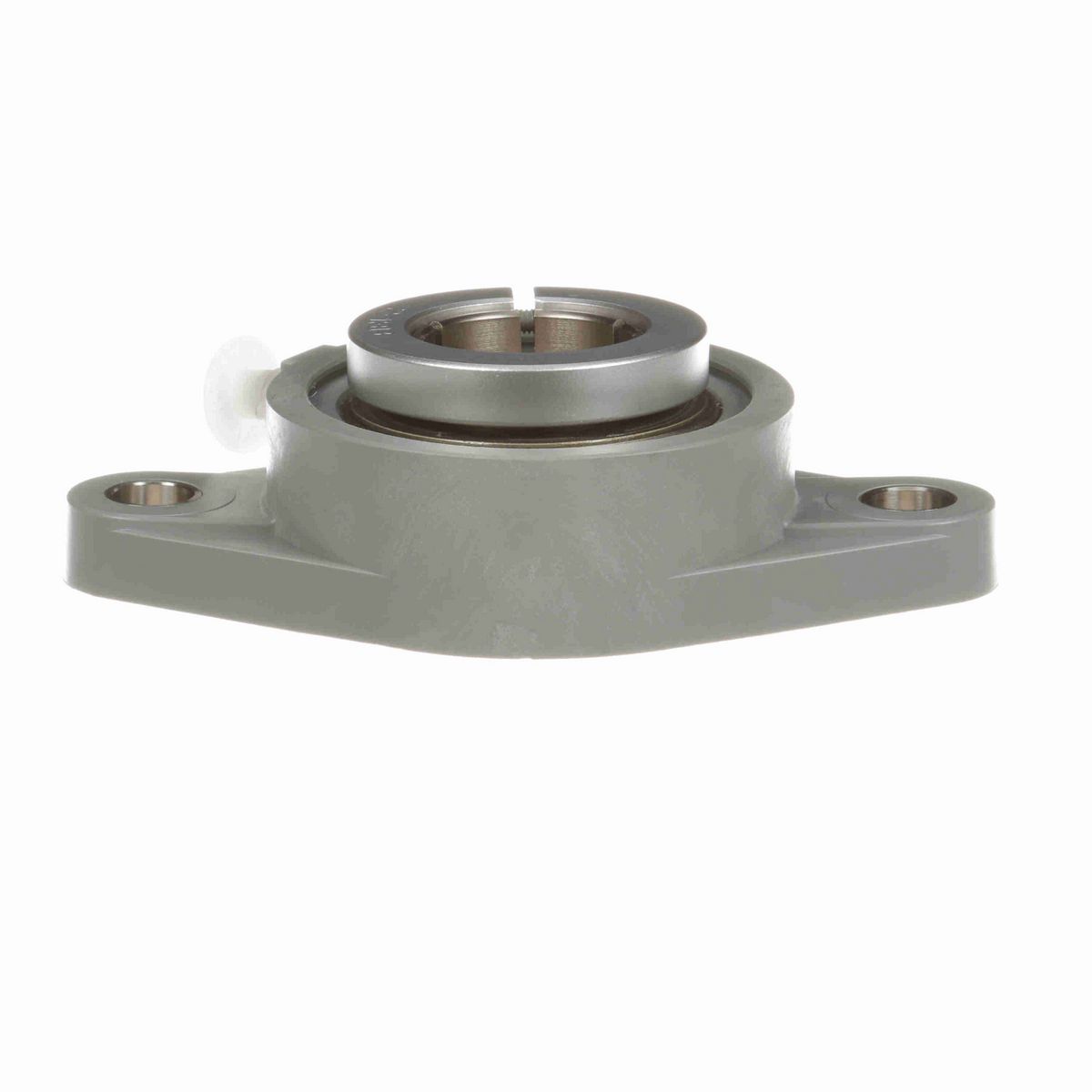 Sealmaster Mounted Composite Two Bolt Flange Ball Bearing - 52100 Bearing Steel, Phosphorus Nickel Coated - Concentric Lock - Corrosion Resistant - CRFTC-PN20RT