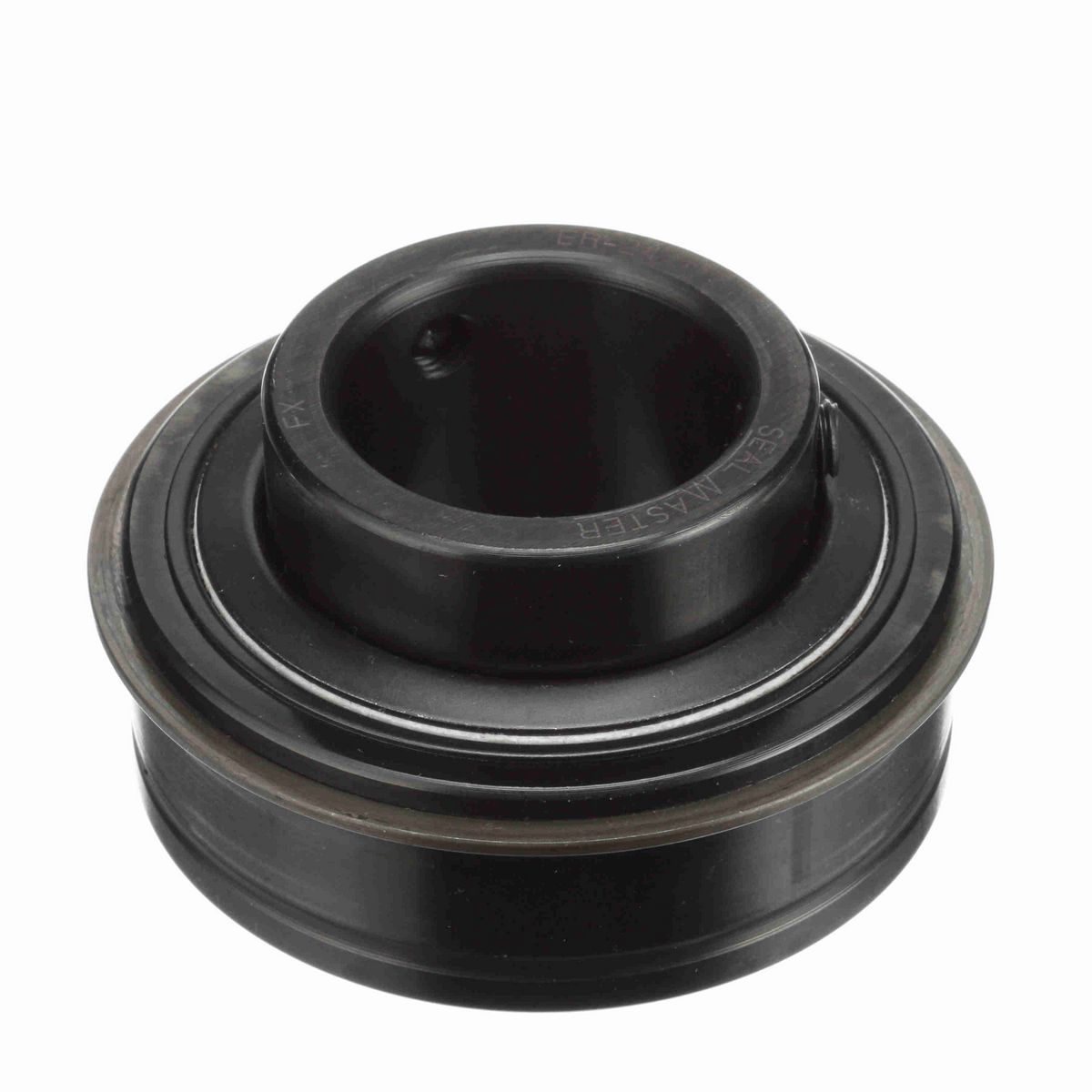 Sealmaster Mounted Insert Only Ball Bearing - 52100 Bearing Steel, Black Oxided - Setscrew Lock - ER-24
