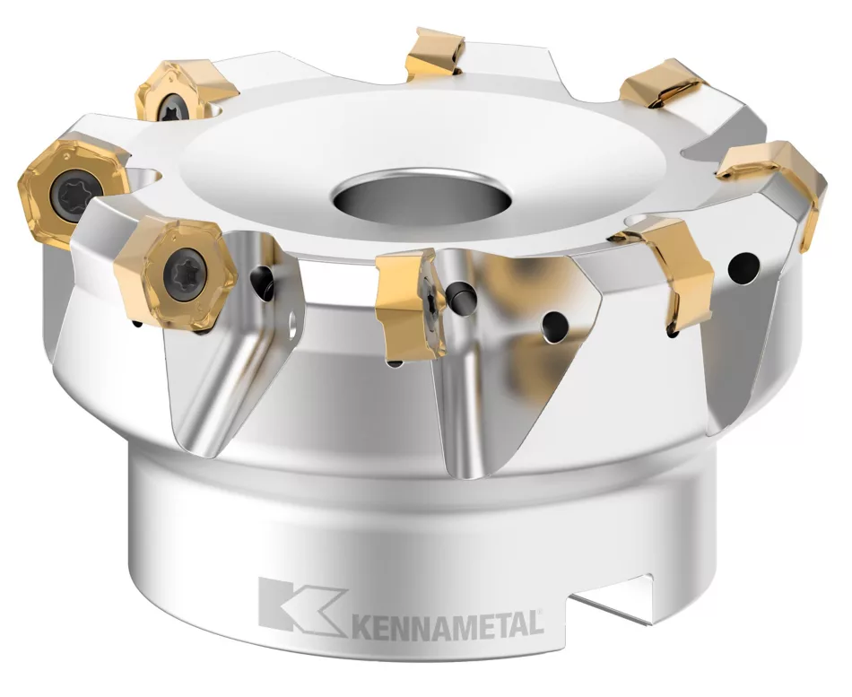 Face milling cutter for multiple materials Kennametal Dodeka Mini 45° - Shell Mill - Metric [4124313]