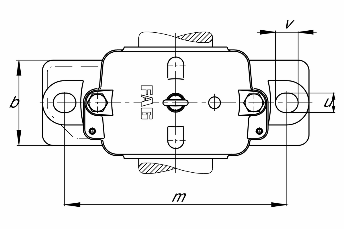Стационарный корпус FAG S3028-H-N-FZ-AB-L