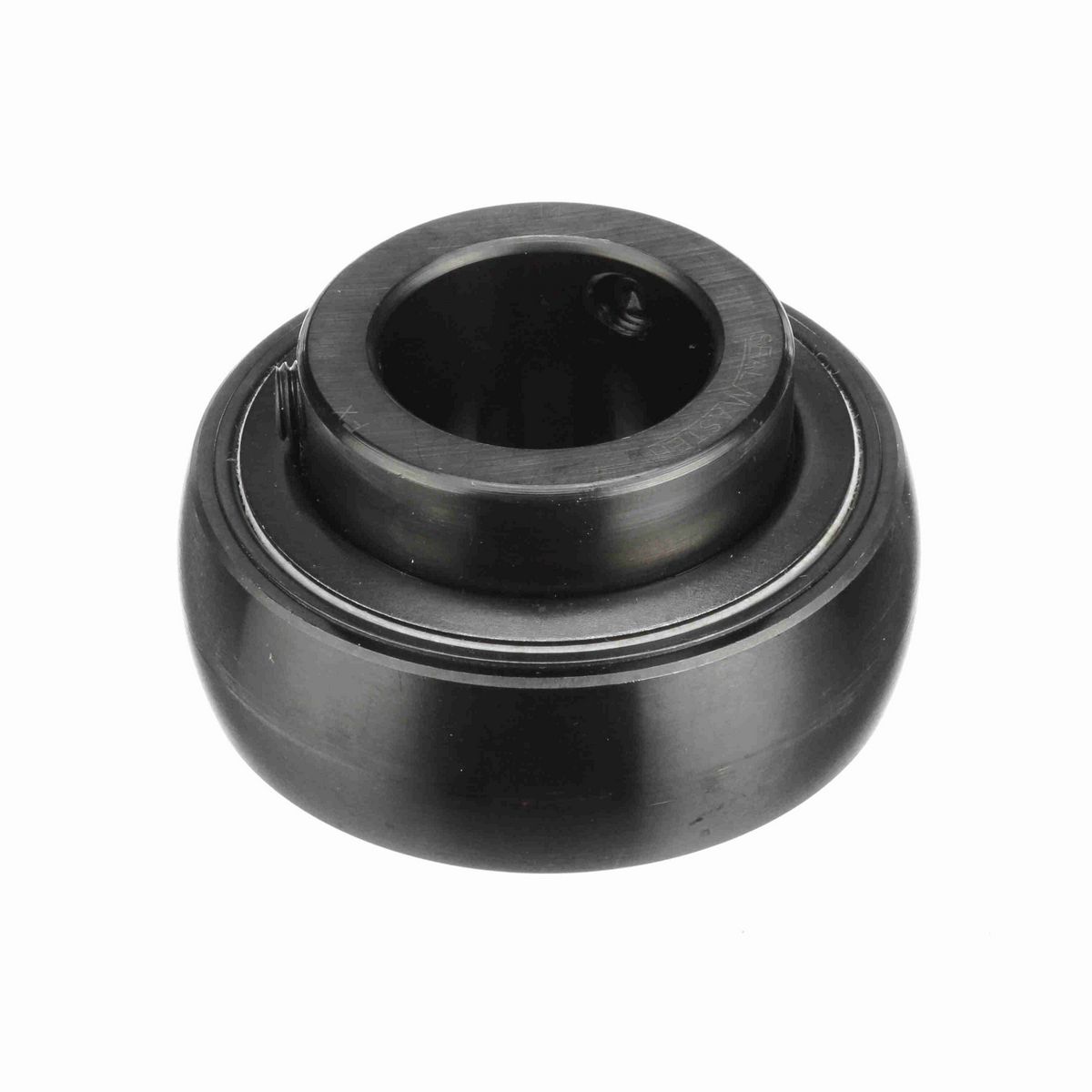Sealmaster Mounted Insert Only Ball Bearing - 52100 Bearing Steel, Black Oxided - Setscrew Lock - 2-14