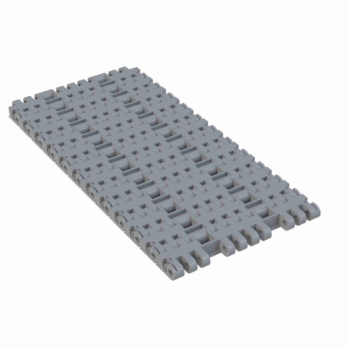 Rexnord 7705 Straight Running Solid Top, Material: Silver Platinum Series™ X, Width: 6in, Pitch: 1in - 10286165