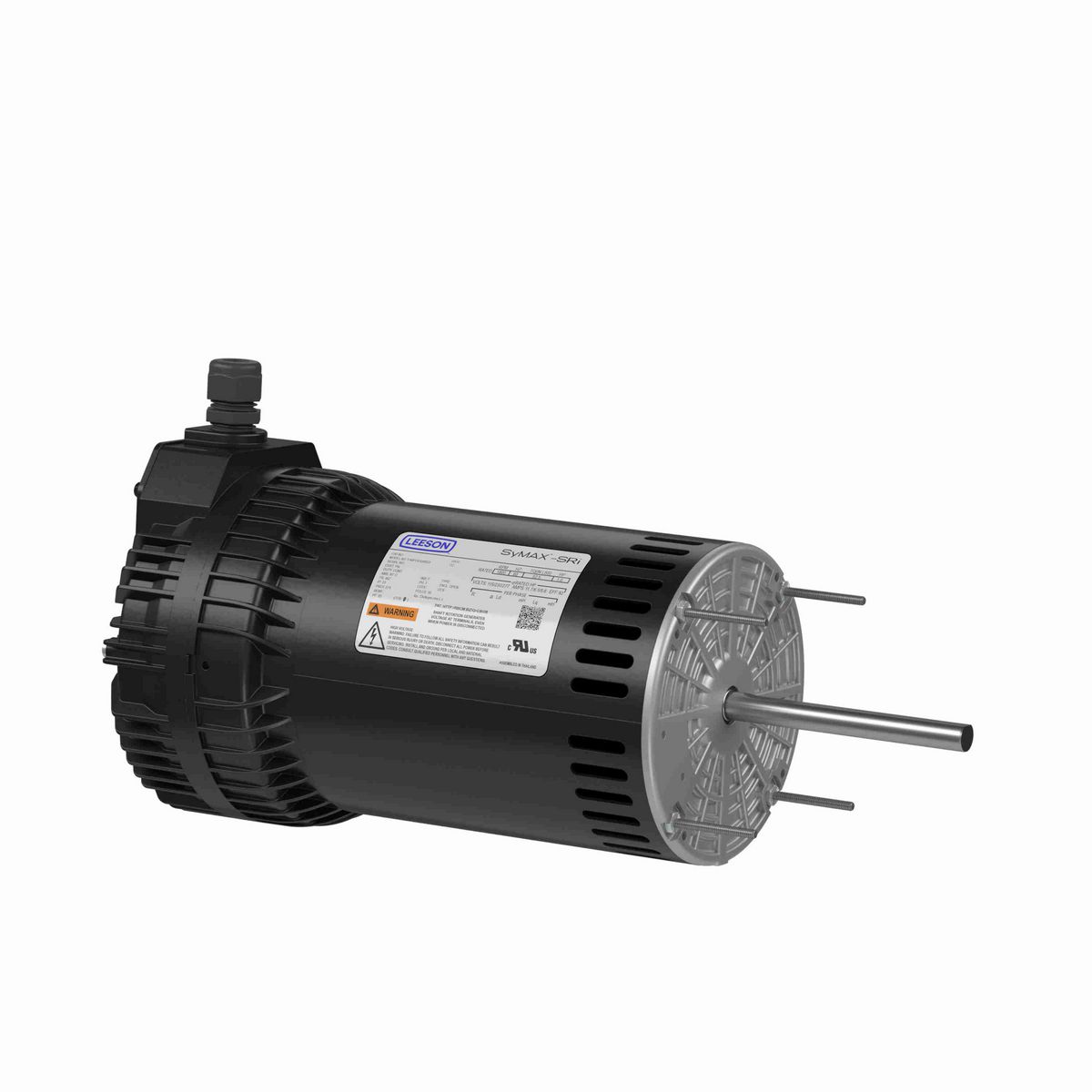 LEESON SyMAX®-SRi Fan & Blower Motor, 1 HP, 1 Ph, 60 Hz, 115/230/277 V, 720 RPM, 48Z Frame, OPEN - SRi48T5