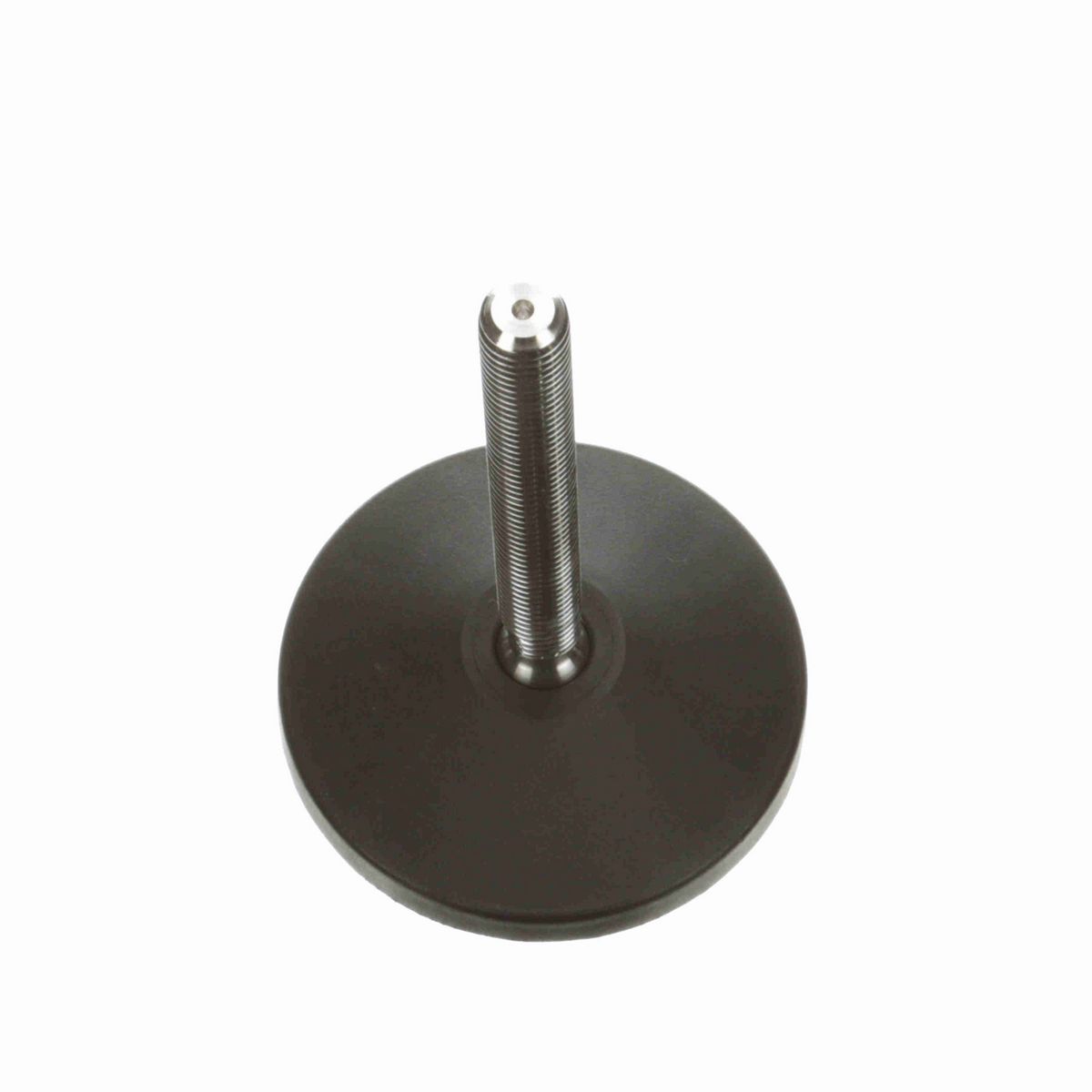 System Plast Articulating Plastic Leveler; Series: VG-511, Base Diameter: 4, Spindle Length: 4.6-in, Thread: 5/8-11 - VG-511-01-S58-L5