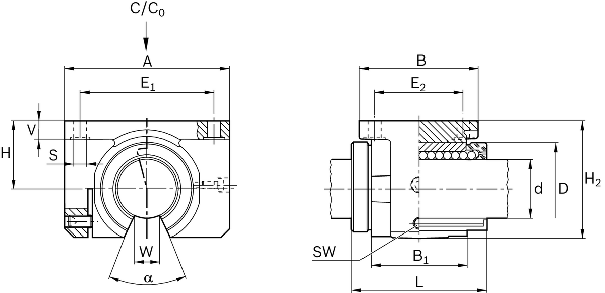 Линейный комплект Bosch Rexroth LSGOE-A-50-DD [R106865040]