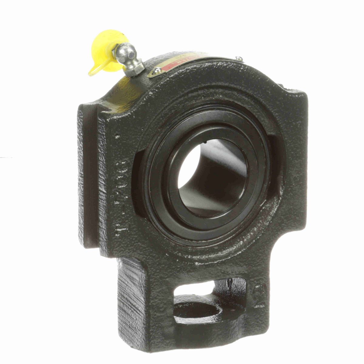 Sealmaster Mounted Cast Iron Wide Slot Take Up Ball Bearing - 52100 Bearing Steel, Black Oxided - Setscrew Lock - ST-22