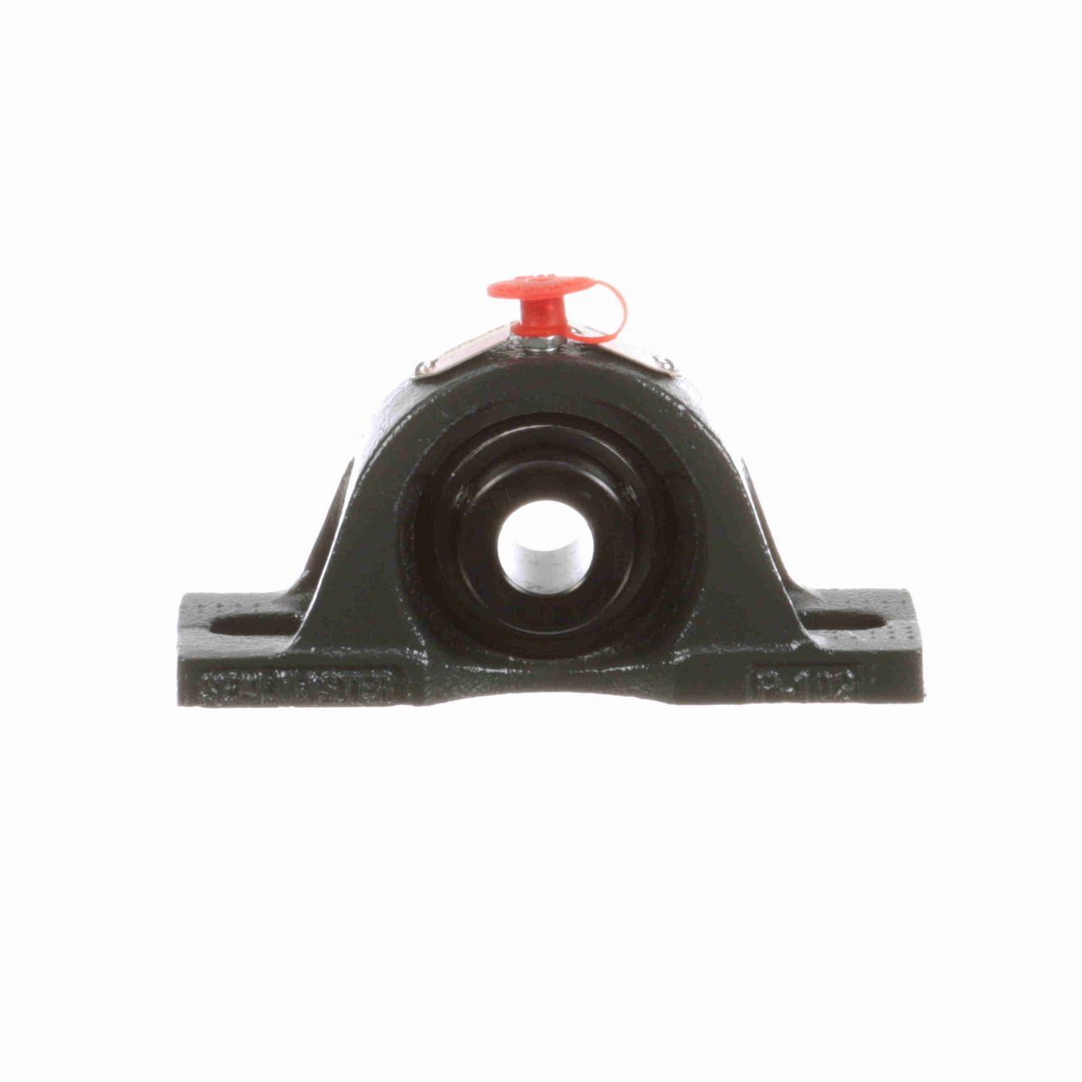 Sealmaster Mounted Cast Iron Two Bolt Low Base Pillow Block Ball Bearing - 52100 Bearing Steel, Black Oxided - Setscrew Lock - High Temperature - NPL-10 DBB