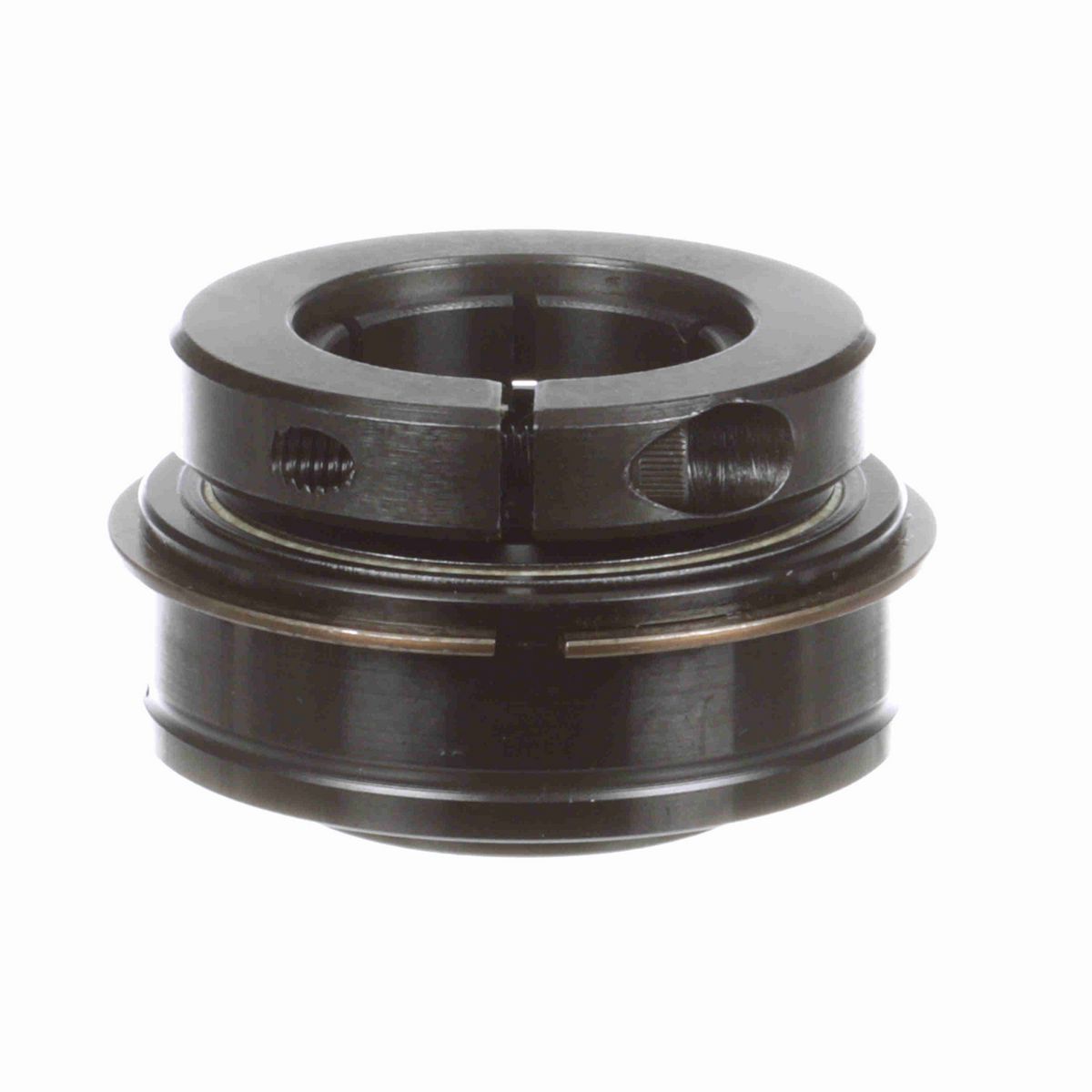 Sealmaster Mounted Insert Only Ball Bearing - 52100 Bearing Steel, Black Oxided - Concentric Lock - ER-23T