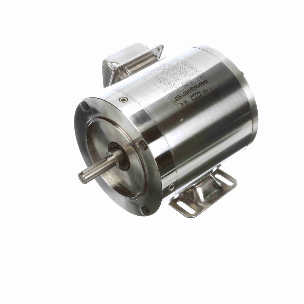 LEESON SST Duck™ General Purpose Motor, 0.50 & 0.33 HP, 3 Ph, 60 & 50 Hz, 230/460 & 190/380 V, 3600 & 3000 RPM, 56C Frame, TENV - 191203.00