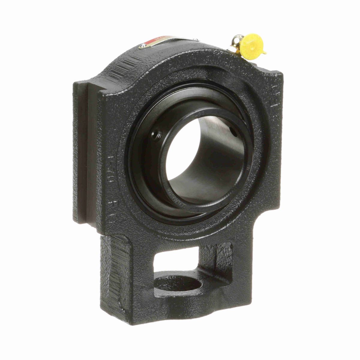 Sealmaster Mounted Cast Iron Wide Slot Take Up Ball Bearing - 52100 Bearing Steel, Black Oxided - Setscrew Lock - ST-39