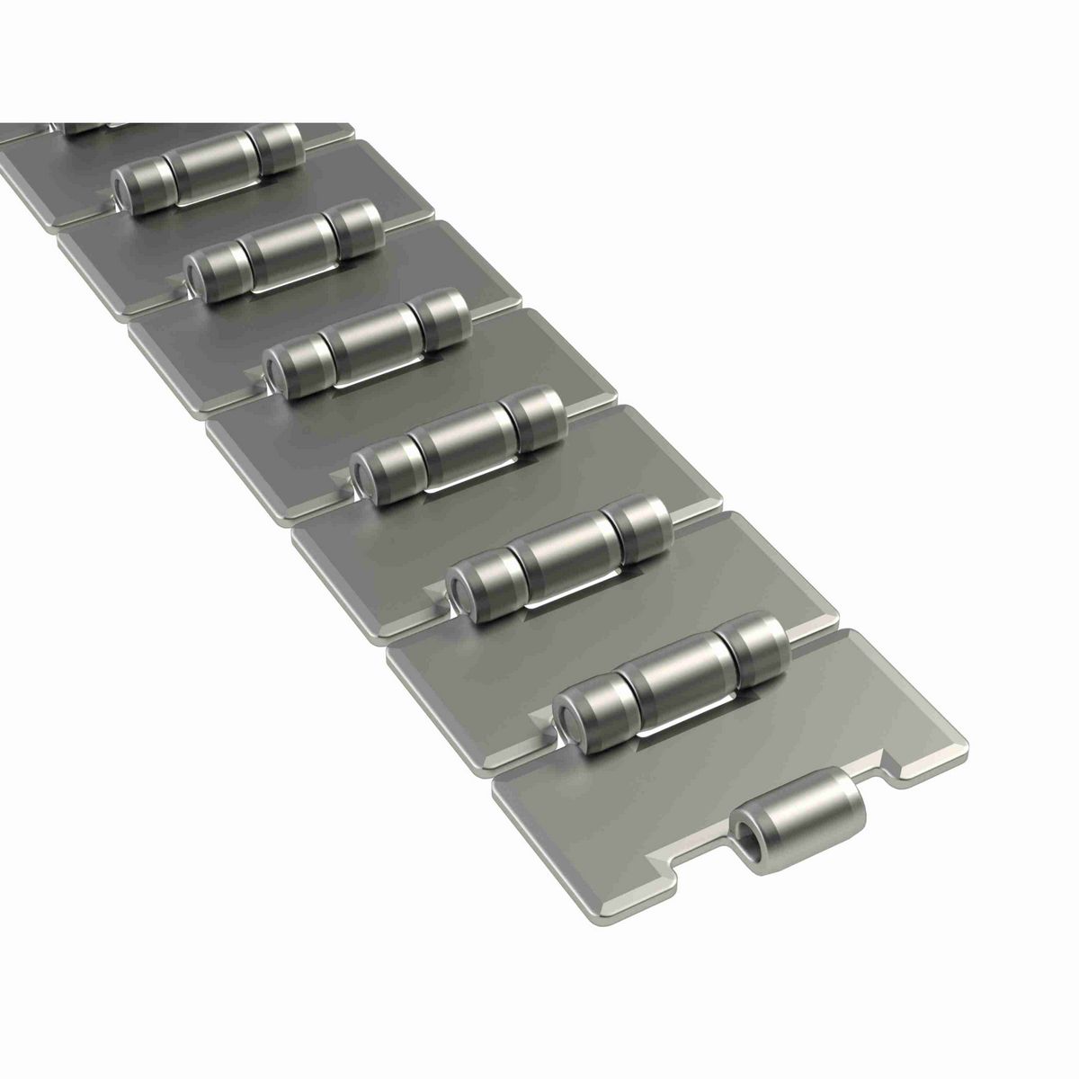 Rexnord 815X Straight Running Solid Top, Material: 0, Width: 3.25in, Pitch: 1.5in - 762.69.31