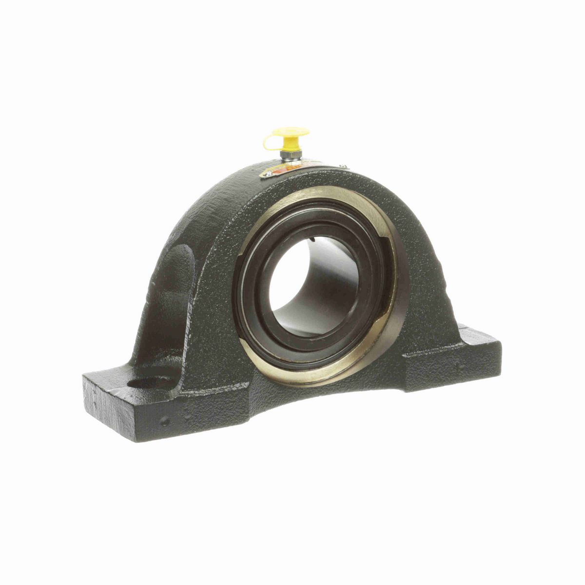 Sealmaster Mounted Cast Iron Two Bolt Pillow Block Ball Bearing - 52100 Bearing Steel, Black Oxided - Setscrew Lock - ENP-31