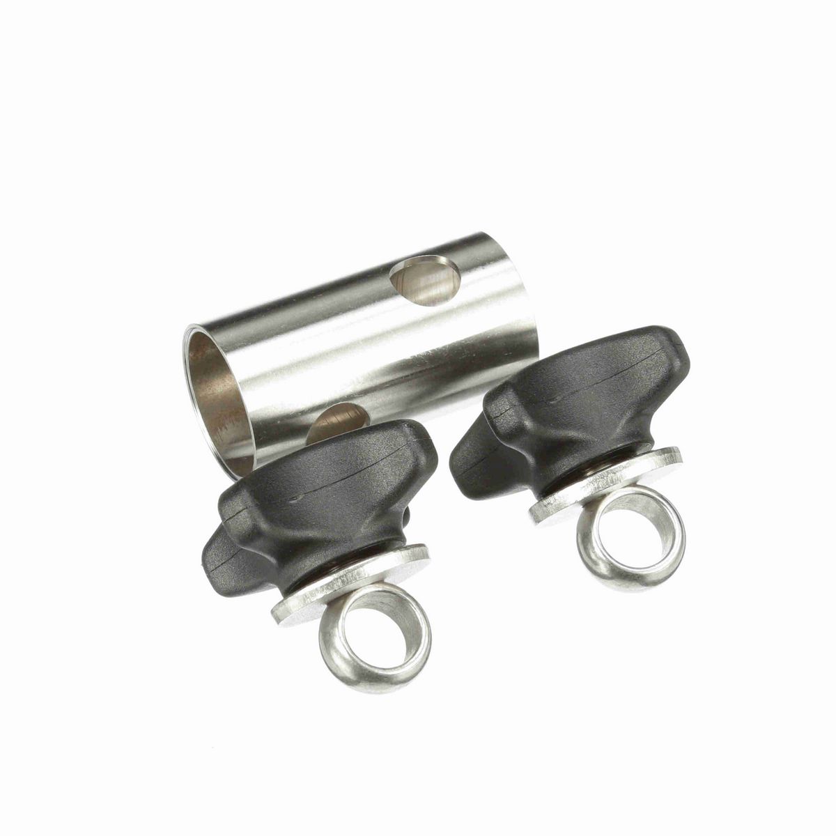 System Plast Cross Block for 1/2-in round x 1/2-in round w/ 2 Knobs - VG-621S-12-12