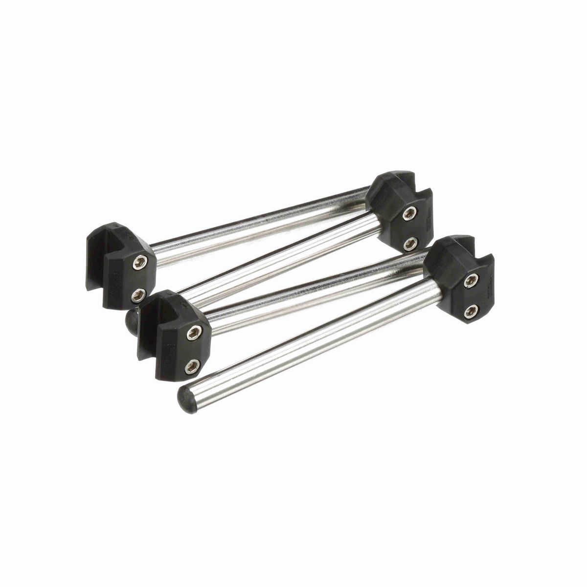 System Plast Polyamide Rail Clamp and Stainless Steel Rod- Combination- 5" - VG-031-12-50