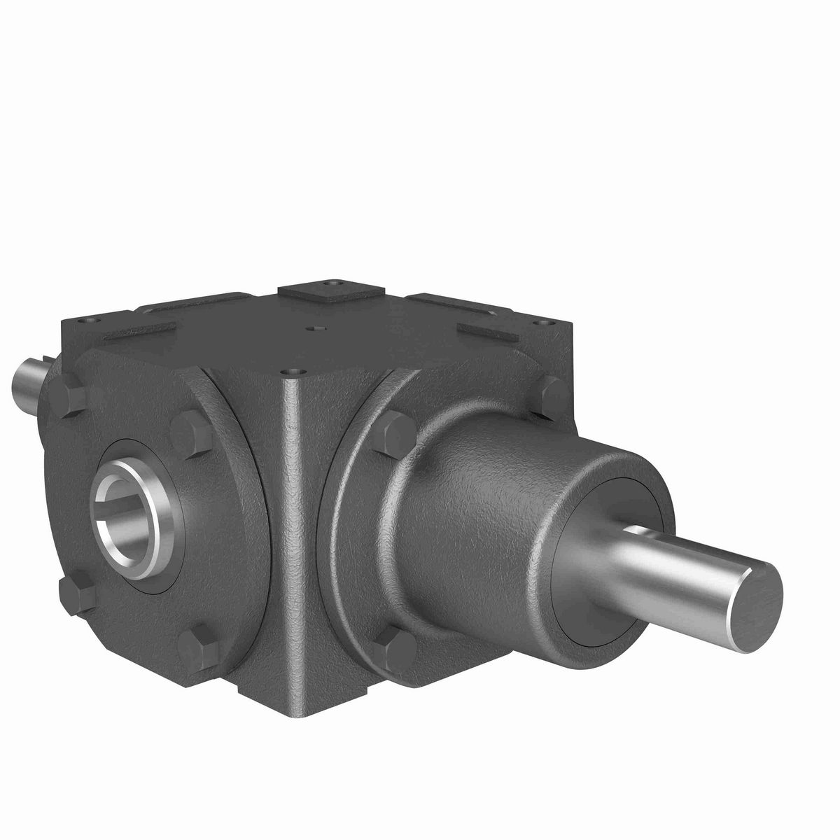 Hub City Bevel Gear Drives Cast Iron Bevel Reducer - 175 1/1 GG SP 1.000