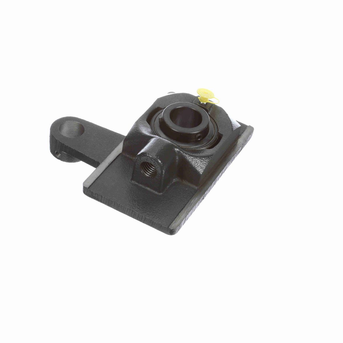 Sealmaster Mounted Cast Iron Wide Slot Take Up Ball Bearing - 52100 Bearing Steel, Black Oxided - Double Collar Mount Lock - S-361-MR20